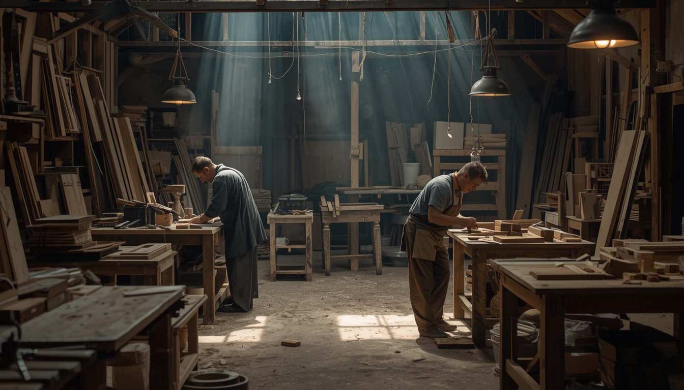 Thalfyrozep workshop and craftsmanship